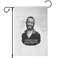 Justices for Alex Pretti Garden Flag Anti ICE Immigration Protest Human Rights