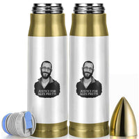Justices for Alex Pretti Bullet Tumbler Anti ICE Immigration Protest Human Rights