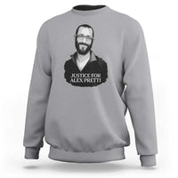 Justices for Alex Pretti Sweatshirt Anti ICE Immigration Protest Human Rights