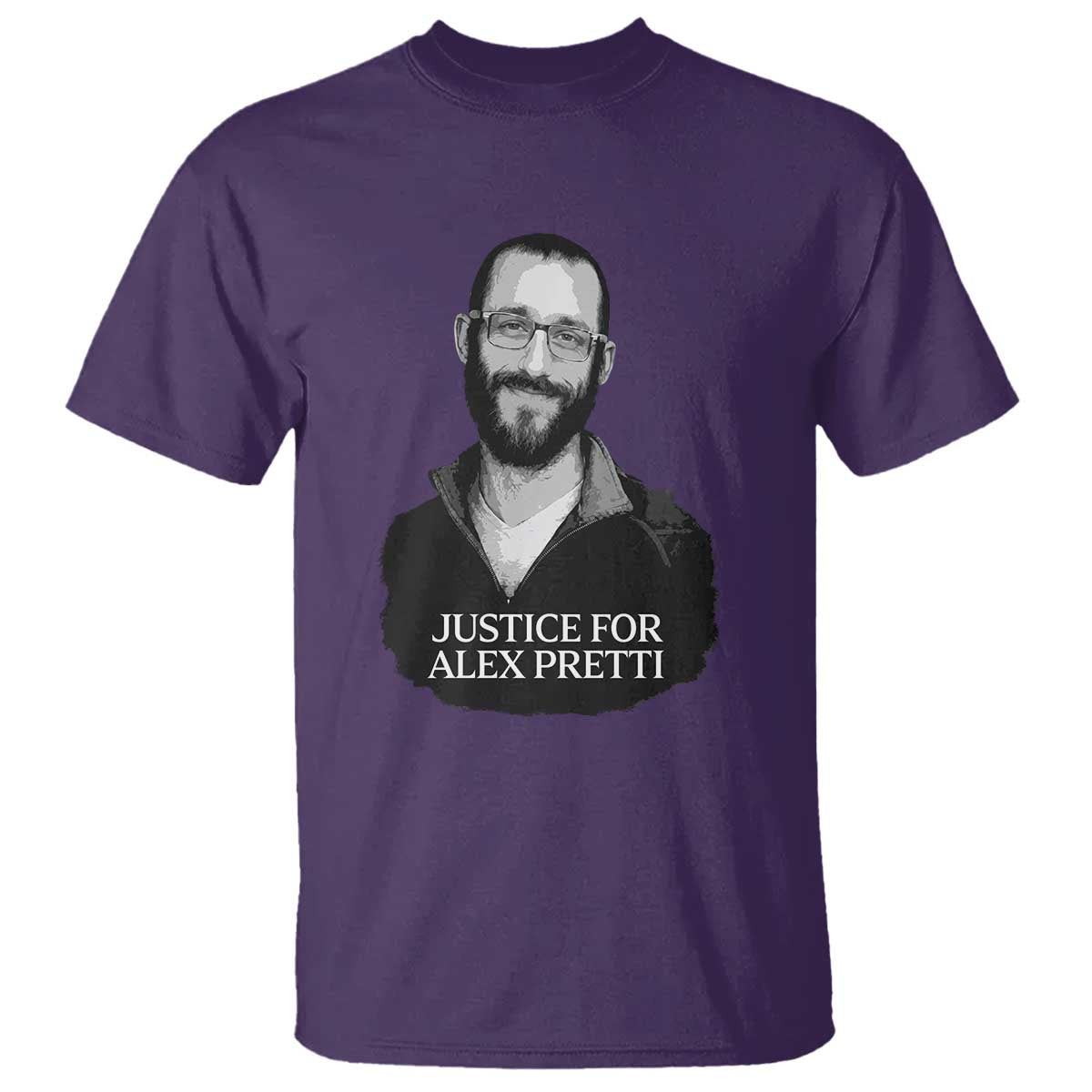 Justices for Alex Pretti T Shirt Anti ICE Immigration Protest Human Rights