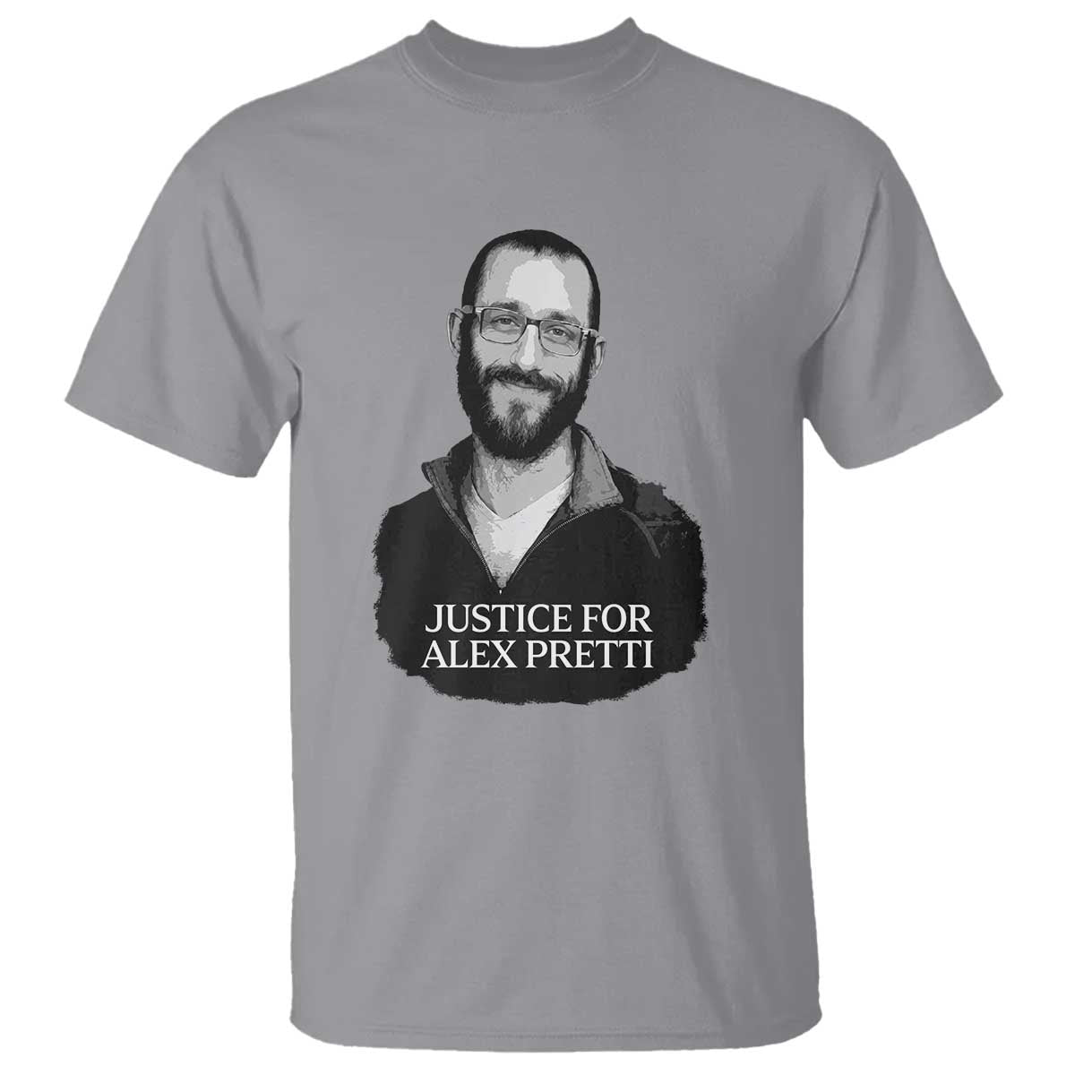 Justices for Alex Pretti T Shirt Anti ICE Immigration Protest Human Rights