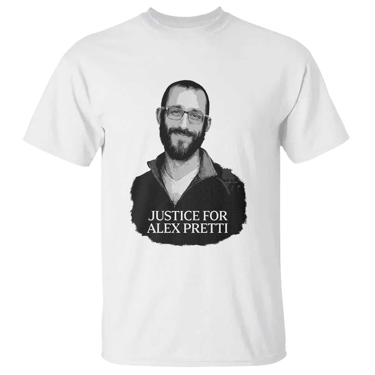 Justices for Alex Pretti T Shirt Anti ICE Immigration Protest Human Rights