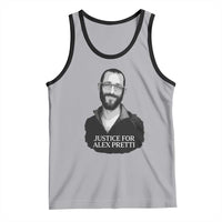 Justices for Alex Pretti Tank Top Anti ICE Immigration Protest Human Rights