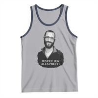 Justices for Alex Pretti Tank Top Anti ICE Immigration Protest Human Rights