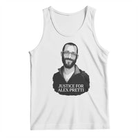 Justices for Alex Pretti Tank Top Anti ICE Immigration Protest Human Rights