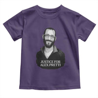 Justices for Alex Pretti Toddler T Shirt Anti ICE Immigration Protest Human Rights