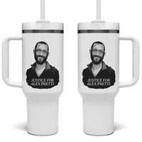 Justices for Alex Pretti Tumbler With Handle Anti ICE Immigration Protest Human Rights