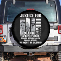 Justice for Alex and Renee Spare Tire Cover Anti ICE Immigration Protest Human Rights