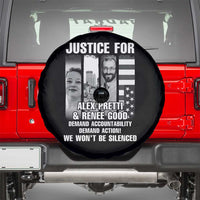 Justice for Alex and Renee Spare Tire Cover Anti ICE Immigration Protest Human Rights