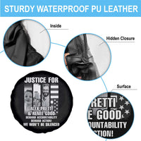 Justice for Alex and Renee Spare Tire Cover Anti ICE Immigration Protest Human Rights