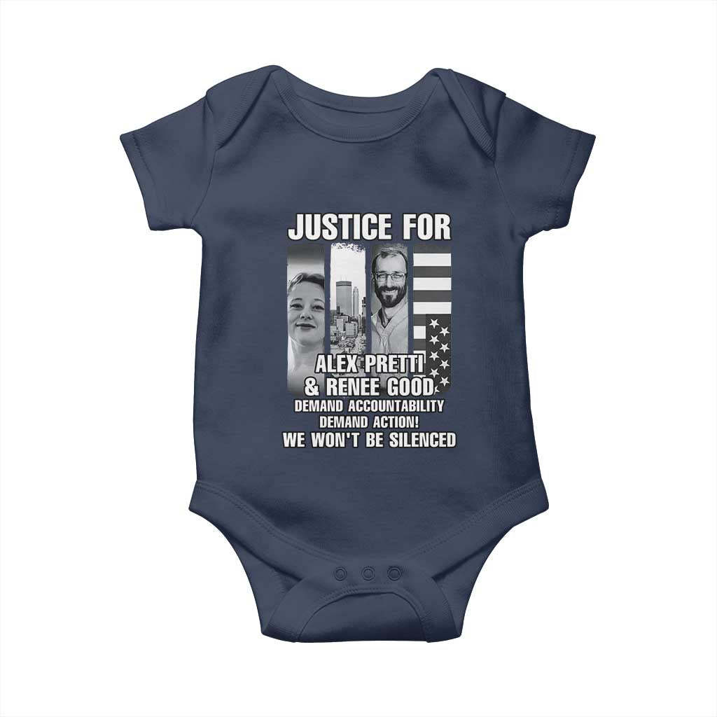 Justice for Alex and Renee Baby Onesie Anti ICE Immigration Protest Human Rights