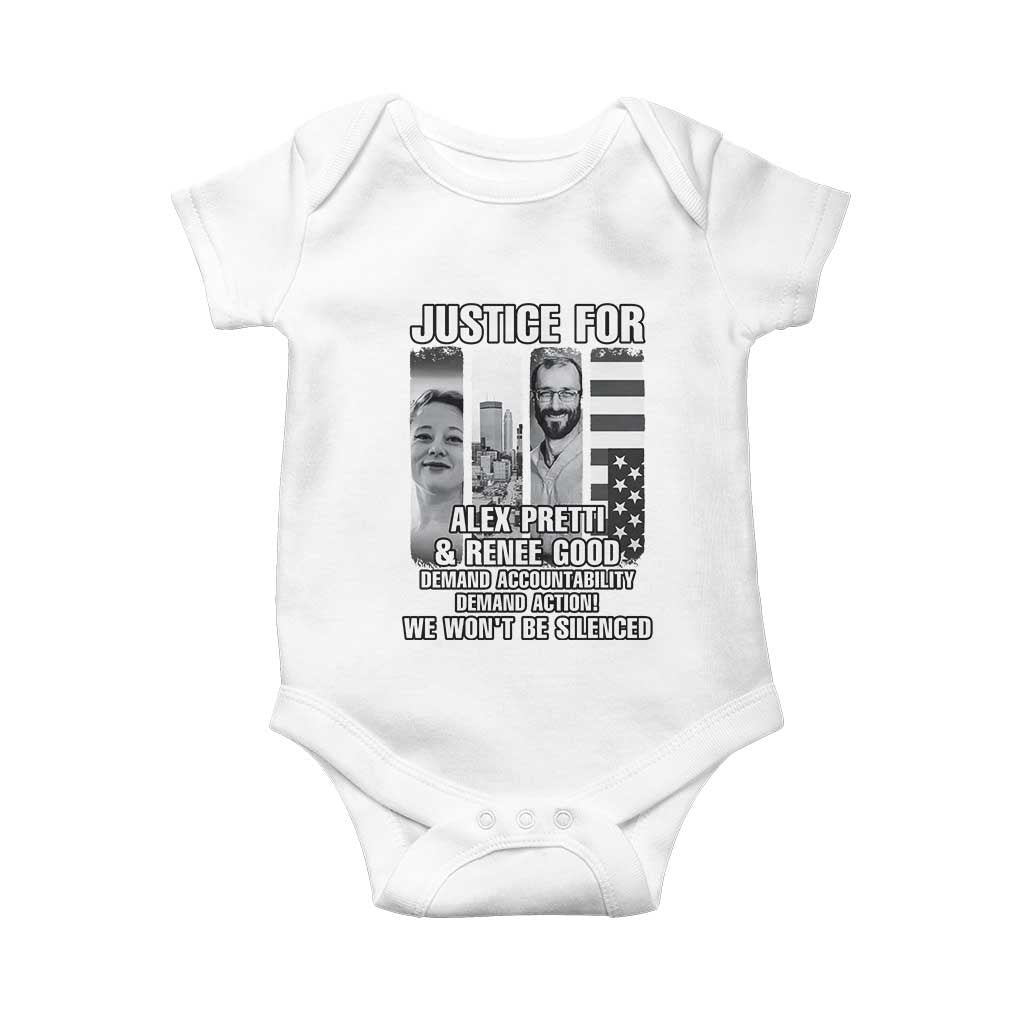 Justice for Alex and Renee Baby Onesie Anti ICE Immigration Protest Human Rights