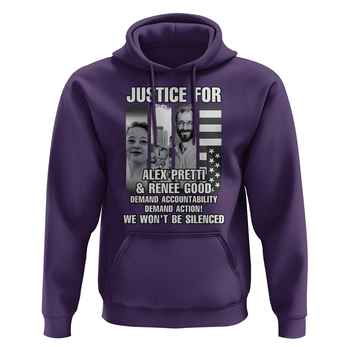 Justice for Alex and Renee Hoodie Anti ICE Immigration Protest Human Rights