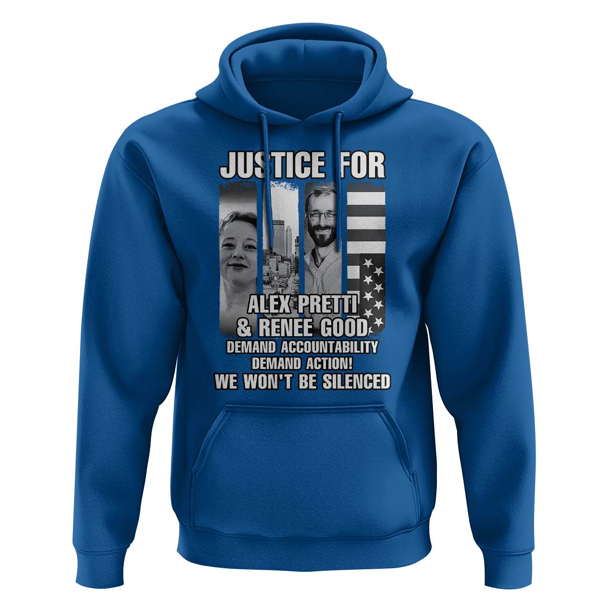 Justice for Alex and Renee Hoodie Anti ICE Immigration Protest Human Rights