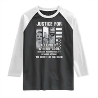 Justice for Alex and Renee Raglan Shirt Anti ICE Immigration Protest Human Rights