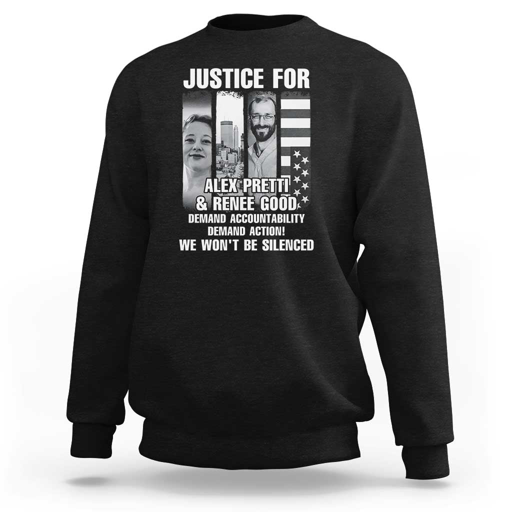 Justice for Alex and Renee Sweatshirt Anti ICE Immigration Protest Human Rights