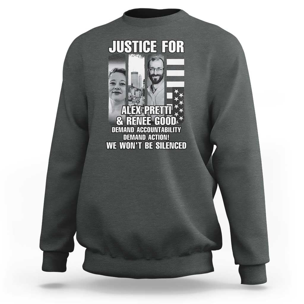 Justice for Alex and Renee Sweatshirt Anti ICE Immigration Protest Human Rights
