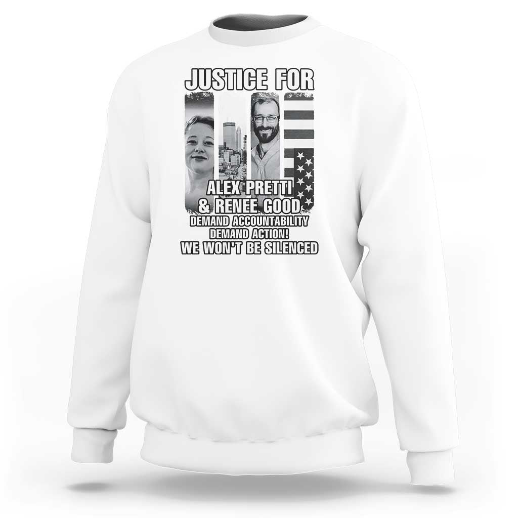 Justice for Alex and Renee Sweatshirt Anti ICE Immigration Protest Human Rights