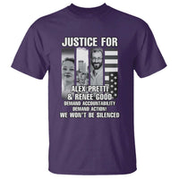 Justice for Alex and Renee T Shirt Anti ICE Immigration Protest Human Rights