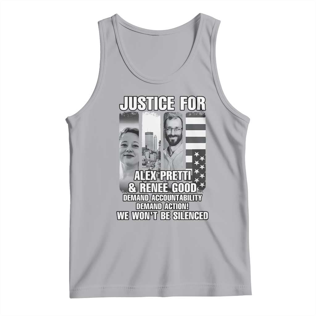 Justice for Alex and Renee Tank Top Anti ICE Immigration Protest Human Rights