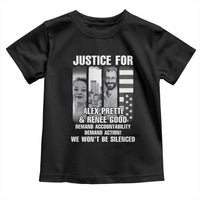 Justice for Alex and Renee Toddler T Shirt Anti ICE Immigration Protest Human Rights