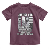 Justice for Alex and Renee Toddler T Shirt Anti ICE Immigration Protest Human Rights