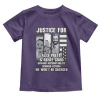 Justice for Alex and Renee Toddler T Shirt Anti ICE Immigration Protest Human Rights