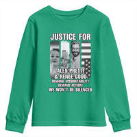 Justice for Alex and Renee Youth Sweatshirt Anti ICE Immigration Protest Human Rights