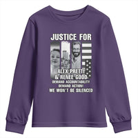 Justice for Alex and Renee Youth Sweatshirt Anti ICE Immigration Protest Human Rights
