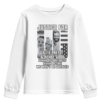 Justice for Alex and Renee Youth Sweatshirt Anti ICE Immigration Protest Human Rights