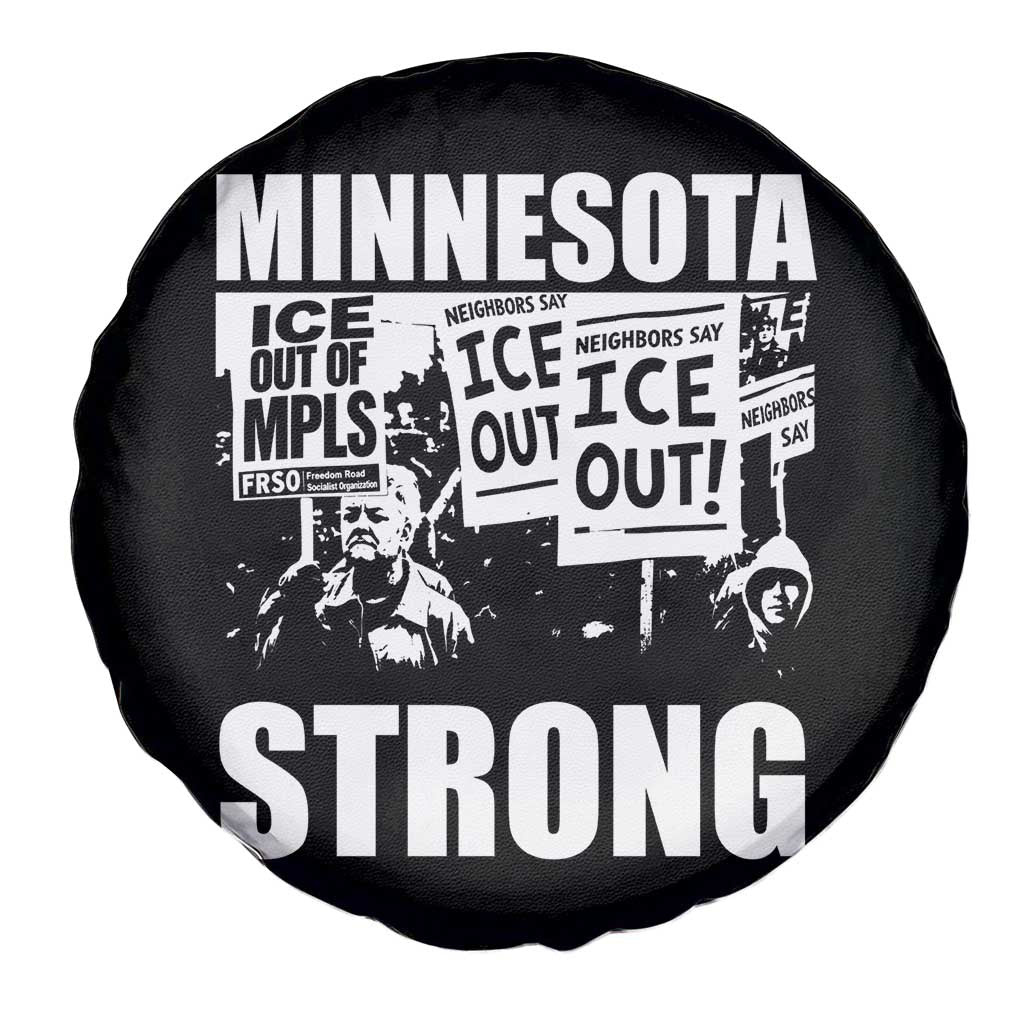 Minnesota Resist Anti ICE Immigration Protest Spare Tire Cover Bruce Streets Of Minneapolis Right Now
