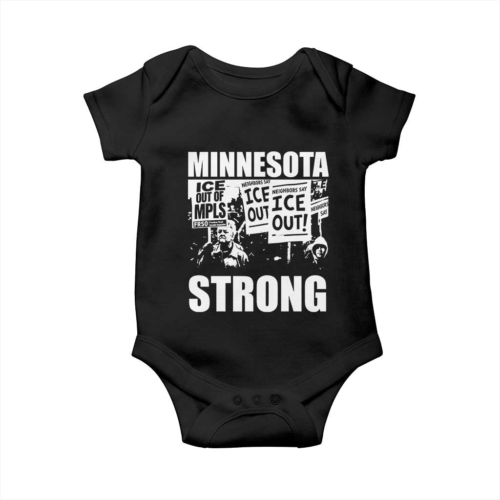 Minnesota Resist Anti ICE Immigration Protest Baby Onesie Bruce Streets Of Minneapolis Right Now