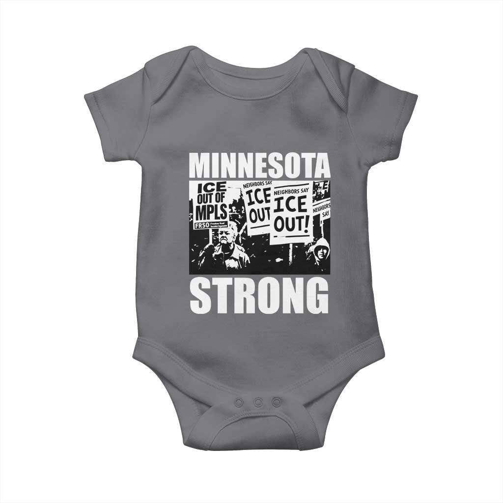 Minnesota Resist Anti ICE Immigration Protest Baby Onesie Bruce Streets Of Minneapolis Right Now