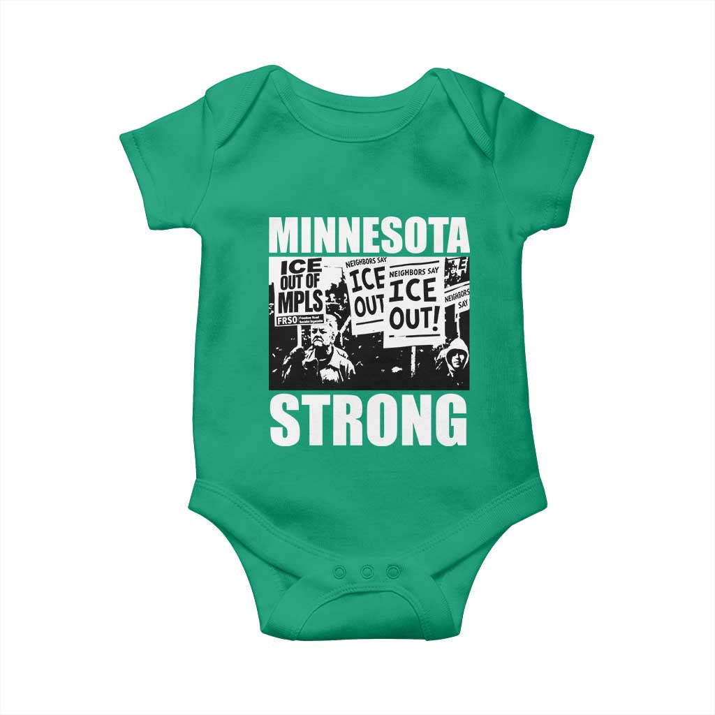 Minnesota Resist Anti ICE Immigration Protest Baby Onesie Bruce Streets Of Minneapolis Right Now