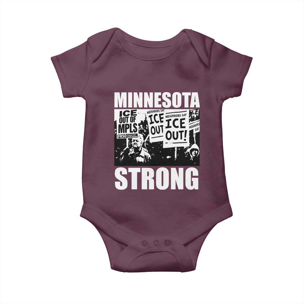 Minnesota Resist Anti ICE Immigration Protest Baby Onesie Bruce Streets Of Minneapolis Right Now