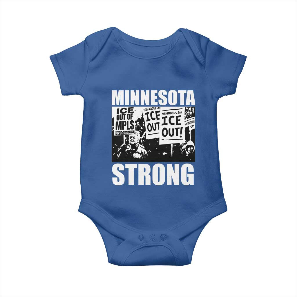 Minnesota Resist Anti ICE Immigration Protest Baby Onesie Bruce Streets Of Minneapolis Right Now