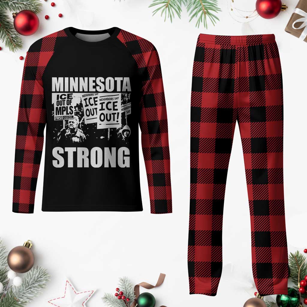 Minnesota Resist Anti ICE Immigration Protest Plaid Pajama Set Bruce Streets Of Minneapolis Right Now