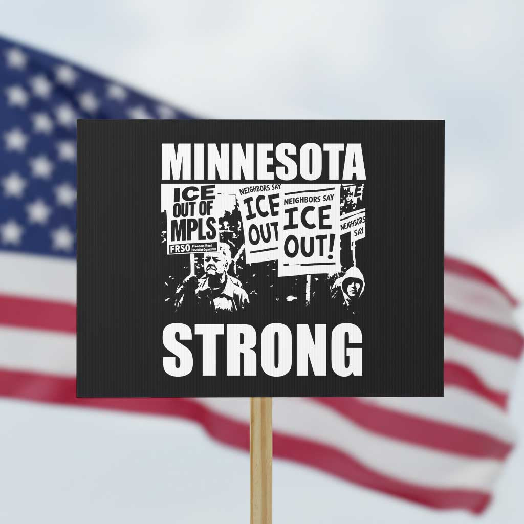 Minnesota Resist Anti ICE Immigration Protest Protest Sign Bruce Streets Of Minneapolis Right Now