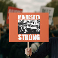 Minnesota Resist Anti ICE Immigration Protest Protest Sign Bruce Streets Of Minneapolis Right Now