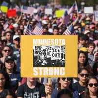 Minnesota Resist Anti ICE Immigration Protest Protest Sign Bruce Streets Of Minneapolis Right Now