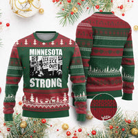 Minnesota Resist Anti ICE Immigration Protest Ugly Christmas Sweater Bruce Streets Of Minneapolis Right Now