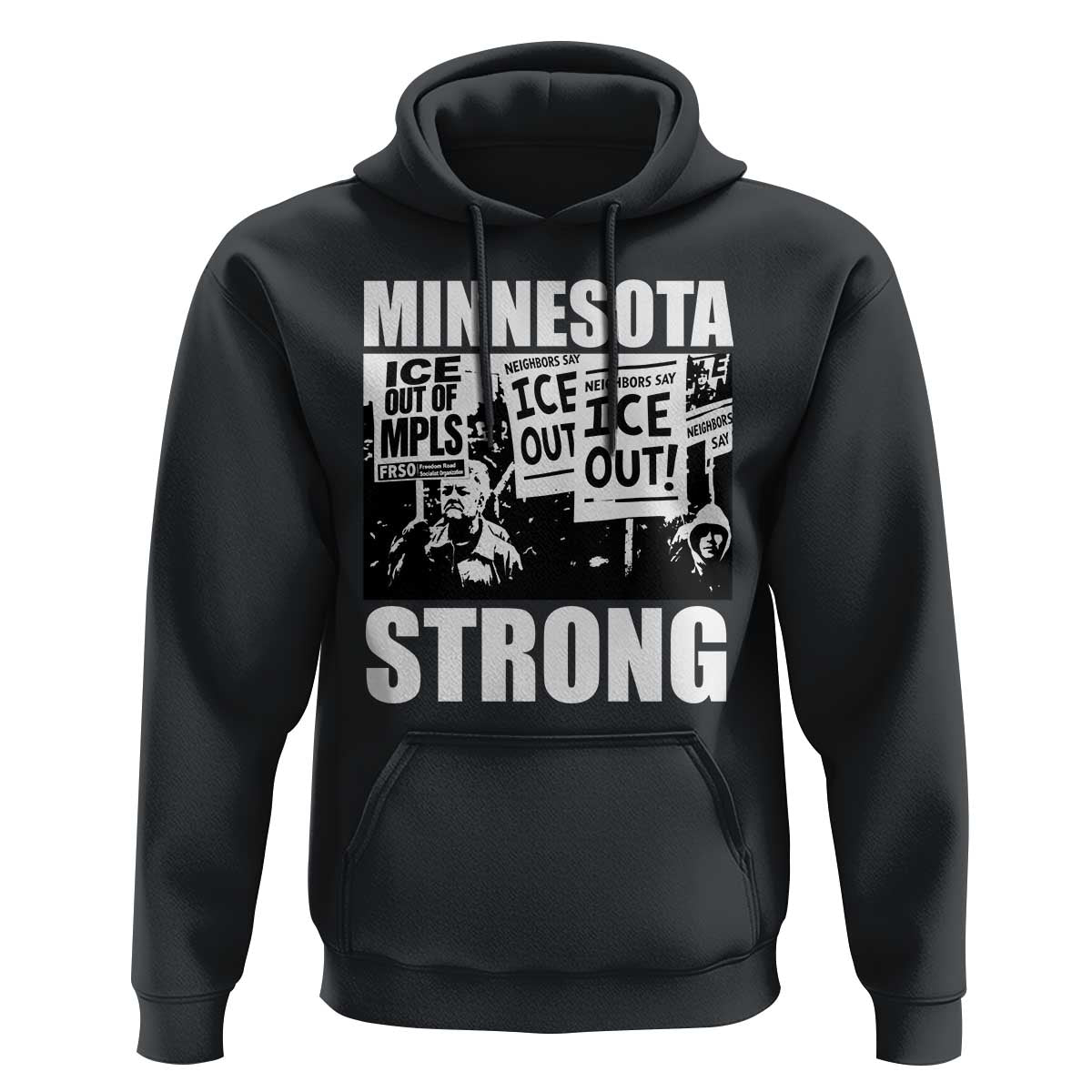 Minnesota Resist Anti ICE Immigration Protest Hoodie Bruce Streets Of Minneapolis Right Now