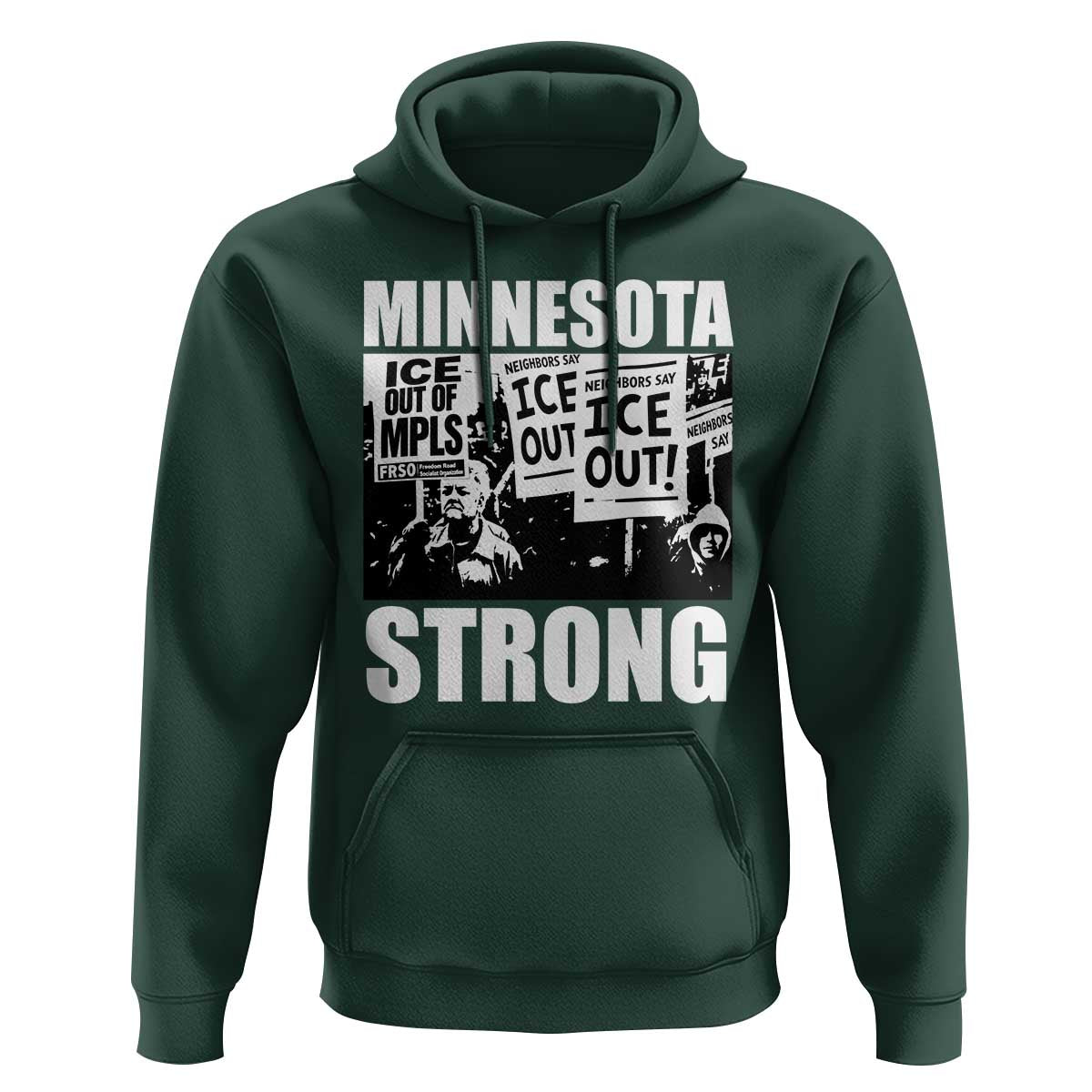 Minnesota Resist Anti ICE Immigration Protest Hoodie Bruce Streets Of Minneapolis Right Now