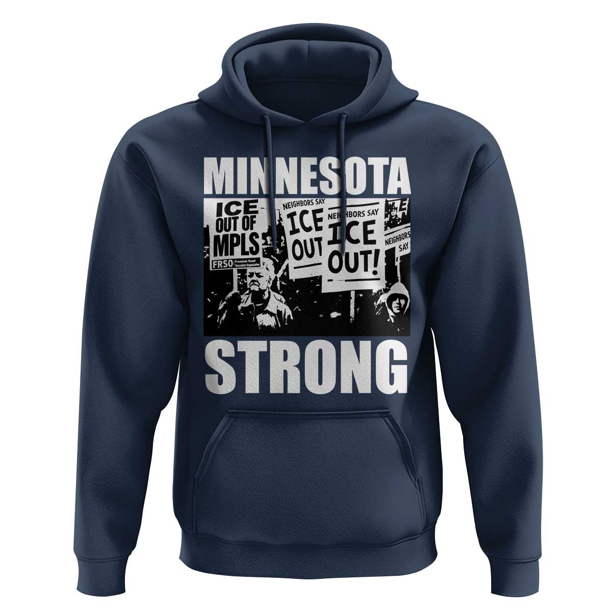 Minnesota Resist Anti ICE Immigration Protest Hoodie Bruce Streets Of Minneapolis Right Now