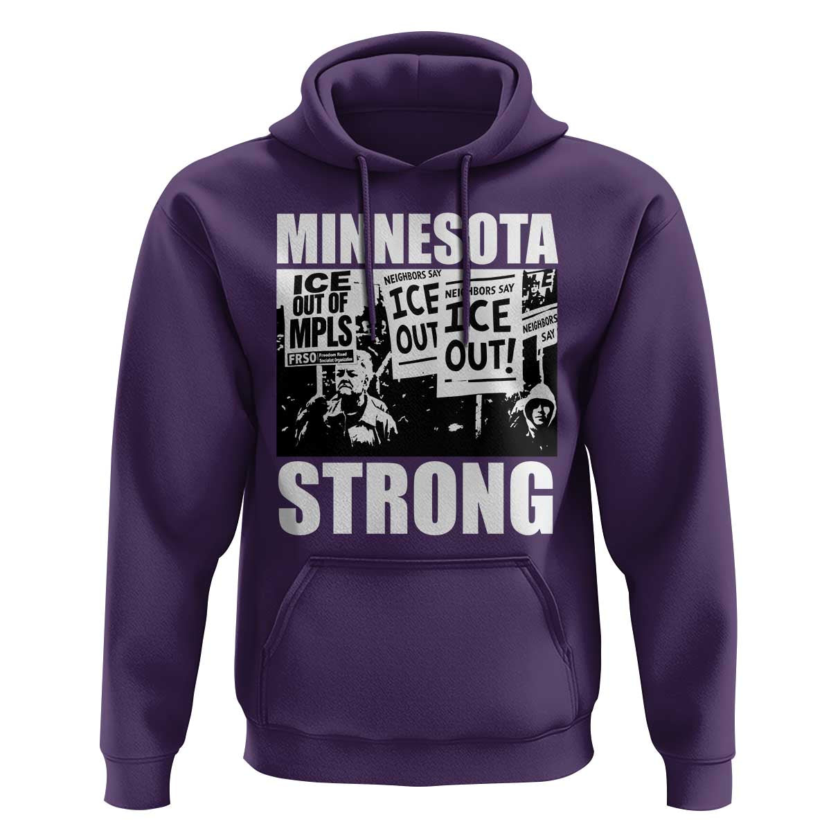 Minnesota Resist Anti ICE Immigration Protest Hoodie Bruce Streets Of Minneapolis Right Now
