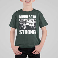 Minnesota Resist Anti ICE Immigration Protest T Shirt For Kid Bruce Streets Of Minneapolis Right Now