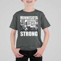 Minnesota Resist Anti ICE Immigration Protest T Shirt For Kid Bruce Streets Of Minneapolis Right Now