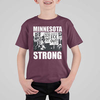 Minnesota Resist Anti ICE Immigration Protest T Shirt For Kid Bruce Streets Of Minneapolis Right Now