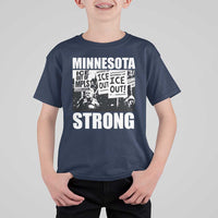Minnesota Resist Anti ICE Immigration Protest T Shirt For Kid Bruce Streets Of Minneapolis Right Now