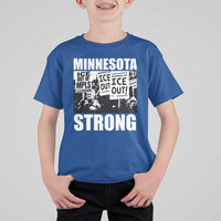 Minnesota Resist Anti ICE Immigration Protest T Shirt For Kid Bruce Streets Of Minneapolis Right Now